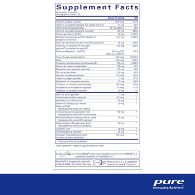 Pure Encapsulations UltraNutrient – High-Potency Multivitamin Formula, 360 Capsules