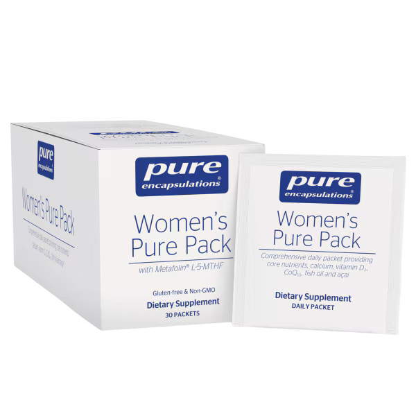 Pure Encapsulations Women's Pure Pack – Women's Daily Multinutrient Pack, 30 Packets